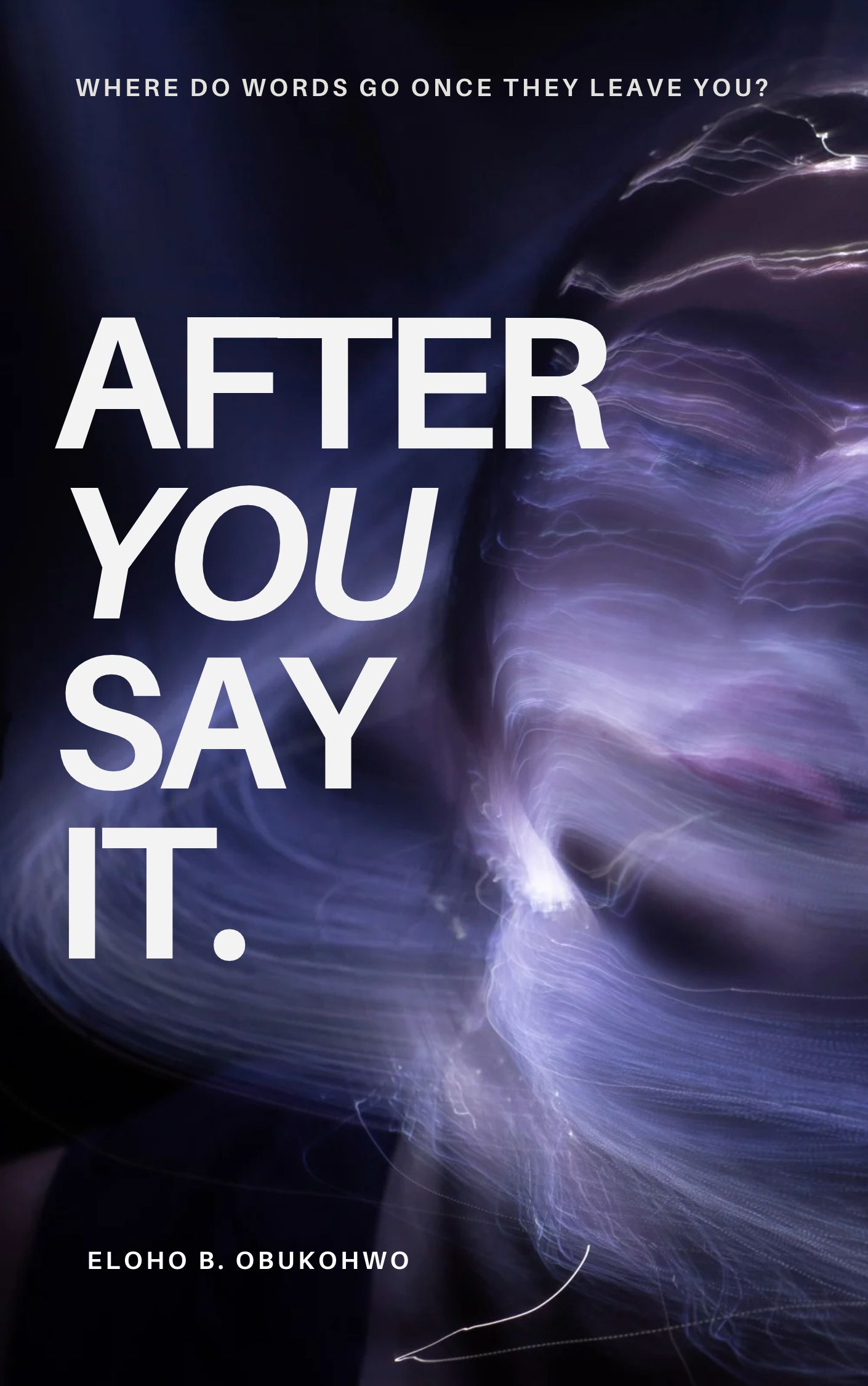 After You Say It book cover